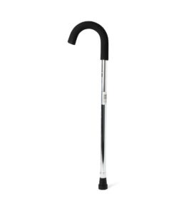 Medline Standard Aluminum Cane, Chrome 5 31ehGYI2hYL