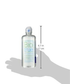 Biotrue Contact Lens Solution, Multi-Purpose Solution for Soft Contact Lenses, Lens Case Included, 10 FL OZ (Pack of 2) 10 Ounce (2 Pack) 28 31g1r0DRA2L