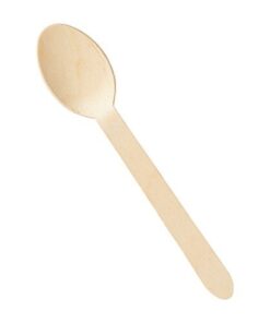 Perfect Stix Wooden Disposable Spoons 6" Length (pack of 100) Pack of 100ct 9 31g2QUmlhfL