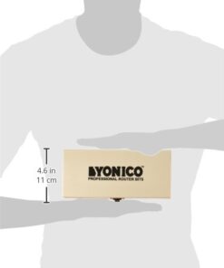 YONICO Raised Panel Cabinet Door Rail and Stile Router Bits Set 3 Bit Ogee 1/2-Inch Shank 12335 Ogee - 1/2" Shank 16 31gRqtVB8kL