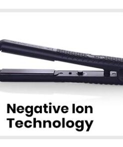 Herstyler Superstyler Onyx Ceramic Flat Iron, Ceramic Hair Straightener With Adjustable Temperature, Travel-friendly Dual Voltage Flat Iron Black 32 31hi qESxsL