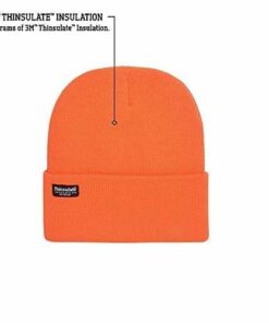 Alternative view of Hot Shot Men’s Thinsulate Acrylic Cuff Knit Hat – Blaze Orange Outdoor Hunting Camouflage