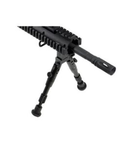 UTG Shooter's SWAT Bipod, Rubber Feet, Height 6.2"-6.7" , Black 33 31hyq2hT3L