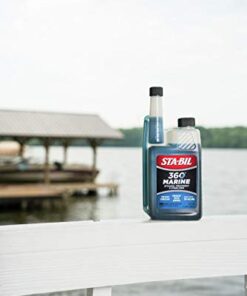 STA-BIL 360 Marine Ethanol Treatment & Fuel Stabilizer - Full Fuel System Cleaner - Fuel Injector Cleaner - Removes Water- Protects Fuel System - Treats 320 Gallons - 32 Fl. Oz. (22240) Blue 32 oz. 28 31i9jOj0T1L 2