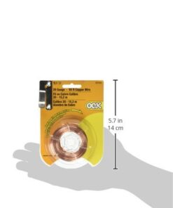 OOK 50162 20 Gauge, Copper Hobby Wire, Picture Hanging Wire, 50ft, 10lbs 1 6 31j26zsF1mL