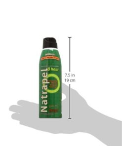 Natrapel 12-Hour Insect Repellent, 6 oz. Eco-Spray Picaridin Bug Spray – Family Insect Repellent for Mosquitoes, Ticks, & More, Black (0006-6878) 28 31j9eA1pNML