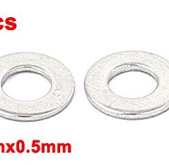 uxcell M3x6mmx0.5mm Stainless Steel Round Flat Washer for Bolt Screw 100Pcs 3 31jOCu4SfL