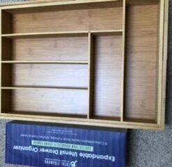 Totally Bamboo Kitchen Drawer Organizer, Expandable Silverware Organizer and Utensil Holder, 8 Compartments with Dividers 35 31jmLdIhqPL