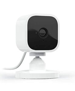 Blink Mini – Compact indoor plug-in smart security camera, 1080p HD video, night vision, motion detection, two-way audio, easy set up, Works with Alexa – 1 camera (White) White Camera Only 20 31k4JysPQ5L