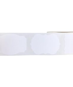 Alternative view of Christmas Gift Tags, 100 2” x 3” Custom Stickers for DIY Labeling (White) White Semi Gloss