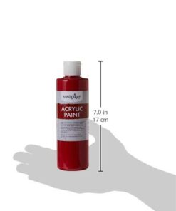 Handy Art 8 Color - 8 Oz Primary Acrylic Color Paint Set, Assorted 18 31l5rkMliHL