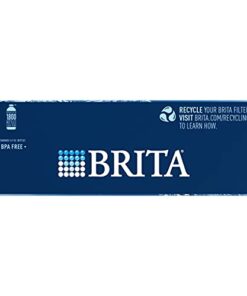 Brita Standard Water Filter Replacements for Pitchers and Dispensers, Lasts 2 Months, Reduces Chlorine Taste and Odor, 3 Count 57 31lc 3NLmMS