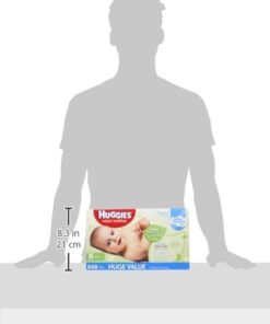 Alternative view of Huggies Natural Care Baby Wipes, Sensitive, Unscented, 3 Refill Packs, 648 Count Total