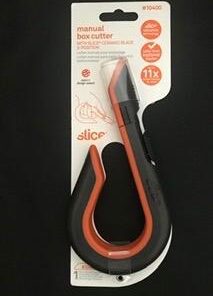 Slice - 10400 Box Cutter, 3 Position Manual Button with Ceramic Blade, Locking blade 1 Box Cutter 34 31mWuGW8n0L