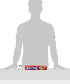 Saran Cling Plus Plastic Wrap, 200 Sq Ft, 1 Count (Pack of 1) 200 Sq Ft (Pack of 1) 12 31mbRIEo FL