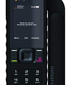 Alternative view of Unlocked IsatPhone 2.1 Satellite Phone - Voice, SMS, GPS Tracking, SOS Global Coverage - Water Resistant - Sim Card Included (No Airtime) - Prepaid and Monthly Plans Available… 1: (No Airtime)