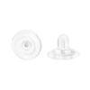 Universal EZback Earring Backs Soft Clear Silicone and Sterling Silver Large 1 Pair Large - 1 Pair 14 31nRQF3AsVL