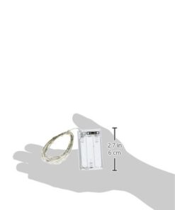 Alternative view of DARICE DTMOON20S David Tutera Light Strand with Silver Wire, 20 Lights, 6.56-Feet