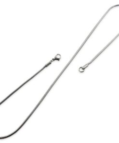 SILVERCLOSEOUT Stainless Steel Snake Chain Necklace 2.0mm (16" - 30" Available) 16.0 Inches 5 31oDI30ociL