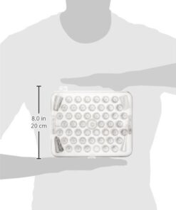 Ateco Cake, 783 55 pc Decorating Tip Set, Silver #783 55 pc Decorating Tip Set 24 31oO9E6lebL