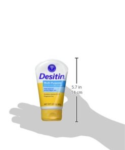 Desitin Skin Protectant and Diaper Rash Ointment Multi-Purpose with Vitamins A & D, Travel Size, 3.5. Oz Tube MPO Single 18 31ofleurpcL