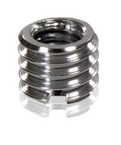 Foto&Tech Metal 1/4 inch to 3/8 inch Tripod Thread Adapter, Easy Mount Convert Screw Adapter for Tripod Monopod Ballhead, Reducer Bushing for Camera Video Equipment DSLR SLR Mic Boom Stand (5 Pieces) 5 Pieces 21 31qFLINkECL