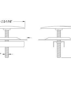 Kingston Brass SC1000 Studio 2-Inch Sink Faucet Hole Cover, 2 inch Diameter, Black 7 31qM9LBrJQL