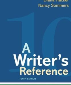 A Writer's Reference with Exercises Plastic Comb