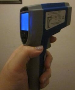 Etekcity Digital Thermometers Non-contact-58°F ~1022°F (-50°C ~ 550°C) ith Adjustable Emissivity & Max Measure for Meat Refrigerator Pool Oven, Blue 81 31qwZkw1LBL