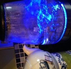 Hamilton Beach 1.7 L Glass Electric Kettle for Tea and Water, Cordless, LED Indicator, Auto-Shutoff and Boil-Dry Protection, Brushed Metal (40865), Clear Glass Kettle - Discontinued 23 31rKi4WZYpL 1