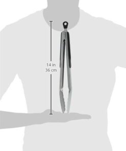 OXO Good Grips 12-Inch Stainless-Steel Locking Tongs 45 31reUK FGzL