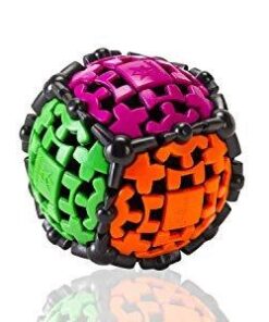 Project Genius Gear Ball by Mefferts- Speed Cube, 3x3 Speed Cube, One-Player Games, Brain Teasers, Multi-Color, Puzzle Cube, Gift for Children, Gift for Teen Boy, 3x3, Geared Cube 23 31ruIaQ1C3L