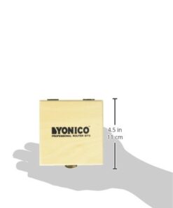 YONICO Round Nose Core Box Router Bit Set 3 Bit 1/4-Inch Shank 14360q Long Reach Core Box Set - 1/4" Shank 7 31rxWjBOLYL