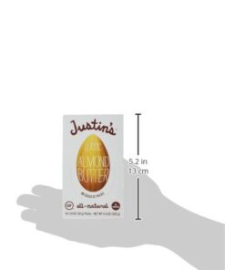 Classic Almond Butter Squeeze Packs by Justin's, Only Two Ingredients, Gluten-free, Non-GMO, Vegan, Sustainably Sourced, 3 Packs of 10 (1.15oz each) 11.5 Ounce (Pack of 3) 8 31tS7EtmLNL
