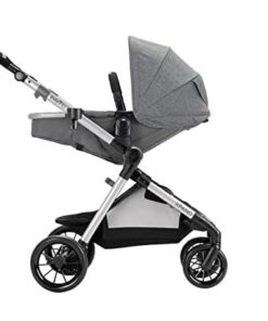 Evenflo Pivot Xpand Modular Travel System with SafeMax Infant Car Seat Percheron Gray 40 31tb0G0LBdL