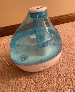 Pure Enrichment® MistAire™ Ultrasonic Cool Mist Humidifier - Quiet Air Humidifier for Bedroom, Nursery, Office, & Indoor Plants - Lasts Up To 25 Hours MistAire (Large) 37 31teTiWZ76L