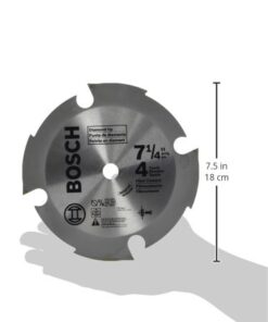 Bosch CB704FC 7-1/4 In. 4 Tooth Edge Diamond-Impregnated Carbide-Tipped Saw Blade 21 31tfFCjKmFL