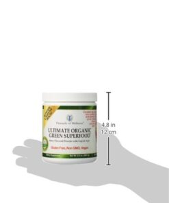 Pinnacle of Wellness Ultimate Organic Green Superfood Powder - Berry Flavor - 30 Servings 9.5oz (266.1g) 19 31tkZ3iiaRL