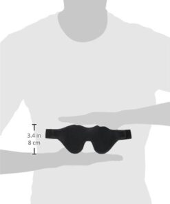 Strict Leather Black Fleece Lined Blindfold 5 31tnWP5saAL