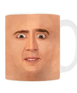Creepy Cage Face Coffee Mug (11oz) 11 oz 3 31u1gtfJPML