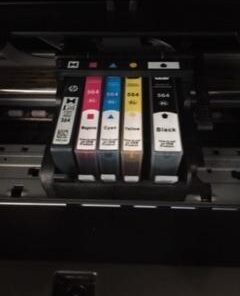 Uniwork Compatible Ink Cartridge Replacement for HP 564 564XL Replacement for Photosmart 6520 5520 4620 5510 C410a 6525 5514 OfficeJet 7510 4620 DeskJet 3522 Printer Tray (4BK/2C/2M/2Y) 10 Pack 30 31uVAD8vOTL