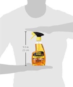 Goo Gone Adhesive Remover Original Spray Gel - Removes Chewing Gum, Grease, Tar, Stickers, Labels, Tape Residue, Oil, Blood, Lipstick, Mascara, Shoe Polish, Crayon - 12 Ounce 12 Fl Oz (Pack of 1) 45 31vCHL5WbsL