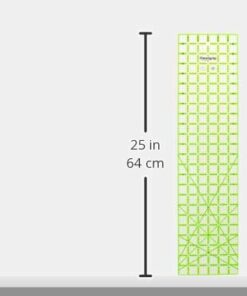 Omnigrid Non-Slip quilter's Ruler, 6" x 24", Neon Green 1 11 31vQtg9NVLL