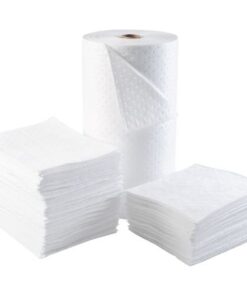 Alternative view of Brady SPC BPO100 15" x 17" Heavy Weight Economical Oil Only Absorbent Pads - 100 ct Brady SPC BPO100