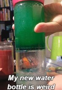 Alternative view of Glass Flip Infuser Carafe Finish: Black