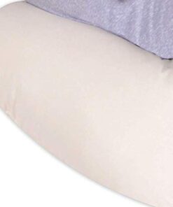 Leachco Snoogle Original Maternity/Pregnancy Total Body Pillow, Ivory 60 Inch 35 31w8APykfgL