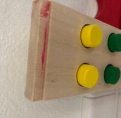 Melissa & Doug Deluxe Wooden Pound-A-Peg Toy With Hammer Standard 16 31wC6eHOsXL