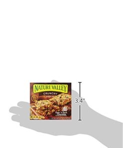 Nature Valley Granola Bars, Crunchy, Oats and Dark Chocolate, 12 Count (Pack of 6) 12 Count (Pack of 6) 22 31wTM08eBML