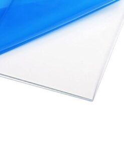 SOURCEONE.ORG Premium 3/16 Clear Acrylic PlexiGlass Sheet Clear and Colors Avalible 24" X 36"