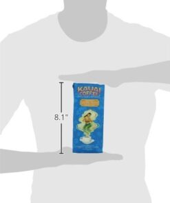 Kauai Hawaiian Ground Coffee, Coconut Caramel Crunch Flavor (10 Ounces) - 10% Hawaiian Coffee from Hawaii's Largest Coffee Grower - Bold, Rich Blend 10 Ounce (Pack of 1) 29 31wtkMIbeLL